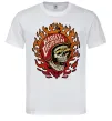 Мужская футболка Harley Davidson skull Белый фото