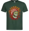 Мужская футболка Harley Davidson skull Темно-зеленый фото