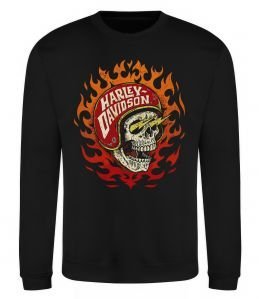 Свитшот Harley Davidson skull