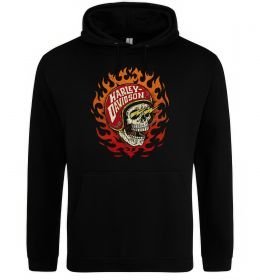 Чоловіча толстовка (худі) Harley Davidson skull