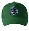 Кепка Скелет на байку Темно-зеленый фото