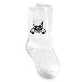 Носки Череп з гантелею