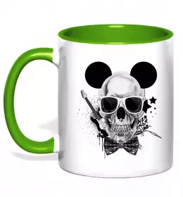 Чашка с цветной ручкой