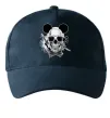 Кепка Череп з метеликом та вухами Темно-синий фото