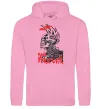 Мужская толстовка (худи) Punk forever Розовый фото