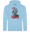Жіноча толстовка (худі) Punk forever Блакитний фото