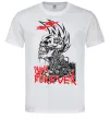 Мужская футболка Punk forever Белый фото