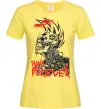 Жіноча футболка Punk forever Лимонний фото