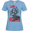 Жіноча футболка Punk forever Блакитний фото