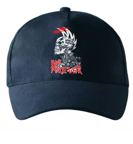 Кепка Punk forever Темно-синий фото