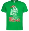 Мужская футболка Punk forever Зеленый фото