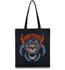 Эко-сумка Born to ride burning eyes