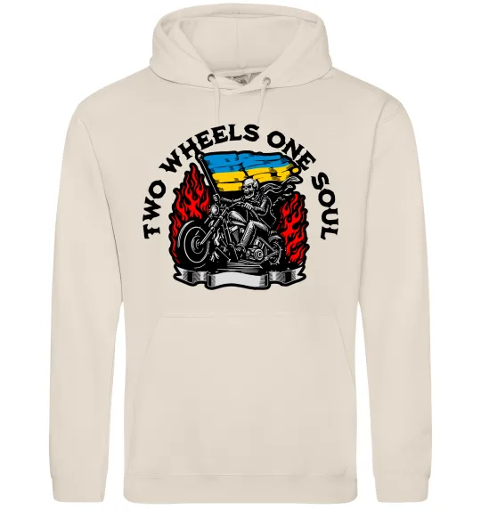 Жіноча толстовка (худі) Two wheels one soul Таш фото