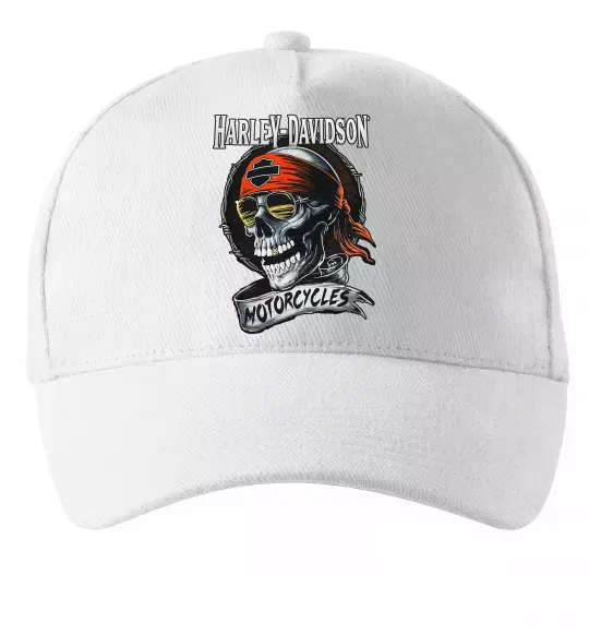 Кепка Harley Davidson motorcycles Білий фото