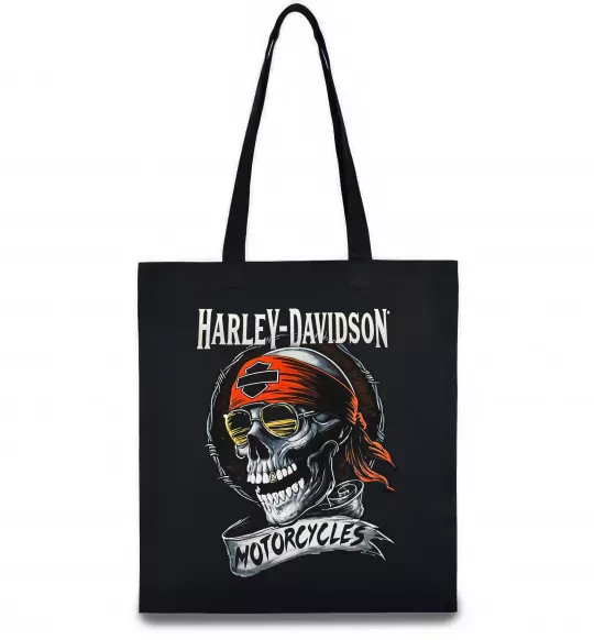 Эко-сумка Harley Davidson motorcycles Черный фото