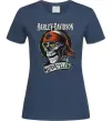 Жіноча футболка Harley Davidson motorcycles Темно-синій фото