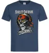 Чоловіча футболка Harley Davidson motorcycles Темно-синій фото