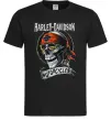 Чоловіча футболка Harley Davidson motorcycles Чорний фото