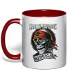 Чашка с цветной ручкой Harley Davidson motorcycles Красный Чашка с цветной ручкой Harley Davidson motorcycles Красный фото