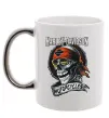 Чашка с цветной ручкой Harley Davidson motorcycles Серебро Чашка с цветной ручкой Harley Davidson motorcycles Серебро фото