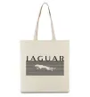 Эко-сумка Jaguar полоси Бежевый фото