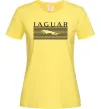 Жіноча футболка Jaguar полоси Лимонний фото
