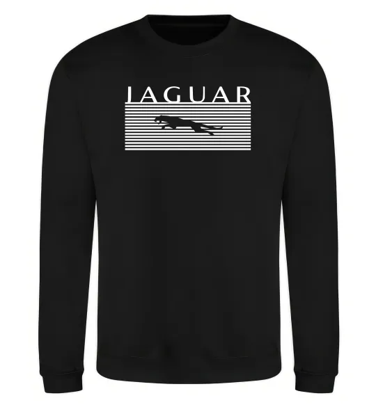 Свитшот Jaguar полоси Черный фото
