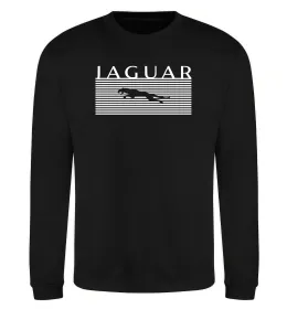 Свитшот Jaguar полоси Черный фото