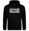 Чоловіча толстовка (худі) Jaguar полоси Чорний фото