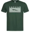 Чоловіча футболка Jaguar полоси Темно-зелений Чоловіча футболка Jaguar полоси Темно-зелений фото