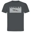 Чоловіча футболка Jaguar полоси Графіт Чоловіча футболка Jaguar полоси Графіт фото