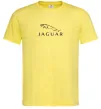 Чоловіча футболка Jaguar logo та назва Лимонний Чоловіча футболка Jaguar logo та назва Лимонний фото