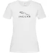 Жіноча футболка Jaguar logo та назва Білий Жіноча футболка Jaguar logo та назва Білий фото
