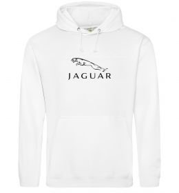 Мужская толстовка (худи) Jaguar logo та назва Мужская толстовка (худи) Jaguar logo та назва