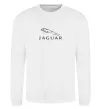 Свитшот Jaguar logo та назва Белый фото