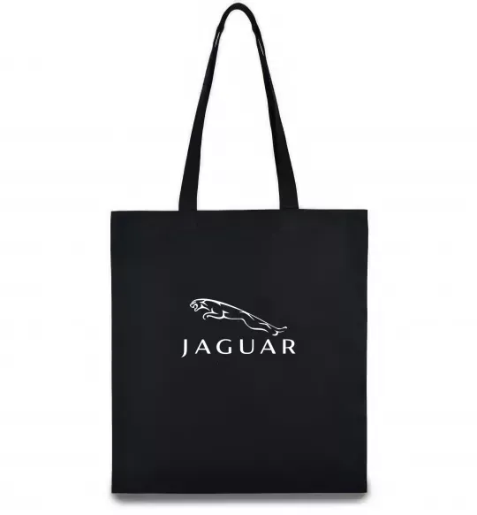 Эко-сумка Jaguar logo та назва Черный фото