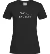 Жіноча футболка Jaguar logo та назва Чорний Жіноча футболка Jaguar logo та назва Чорний фото