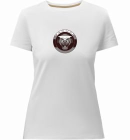 Женская премиум футболка Jaguar значок