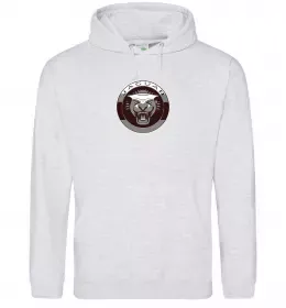 Мужская толстовка (худи) JAGUAR Серый меланж фото