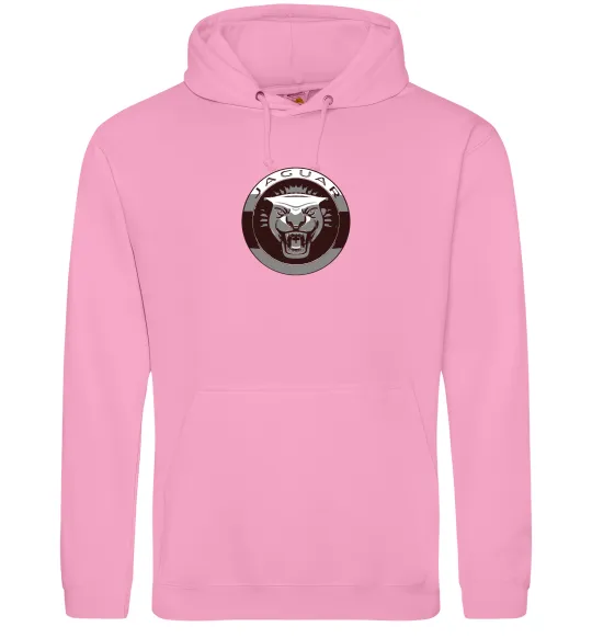 Женская толстовка (худи) Jaguar значок Розовый фото