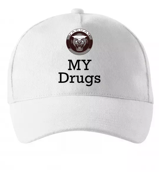 Кепка Jaguar my drugs Белый фото