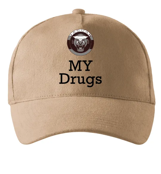 Кепка Jaguar my drugs Песочный фото