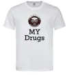 Чоловіча футболка Jaguar my drugs Білий фото