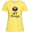 Жіноча футболка Jaguar my drugs Лимонний фото