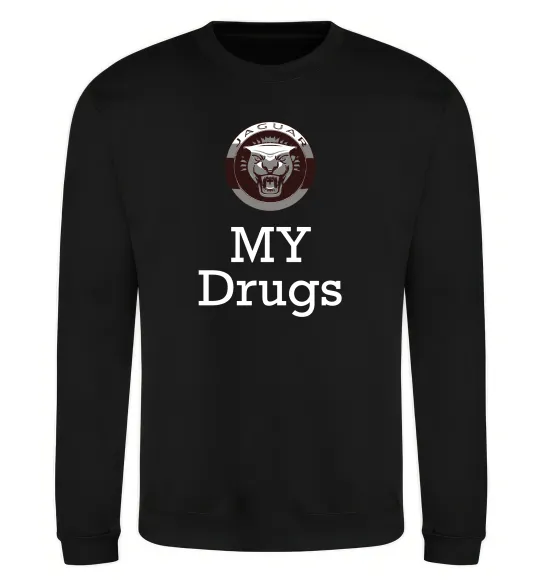 Свитшот Jaguar my drugs Черный фото