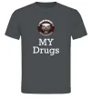 Чоловіча футболка Jaguar my drugs Графіт фото