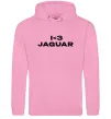 Чоловіча толстовка (худі) I <3 Jaguar Рожевий фото