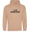 Чоловіча толстовка (худі) I <3 Jaguar Пісочний Чоловіча толстовка (худі) I <3 Jaguar Пісочний фото