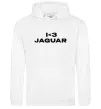 Жіноча толстовка (худі) I <3 Jaguar Білий фото