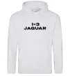 Жіноча толстовка (худі) I <3 Jaguar Сірий меланж фото
